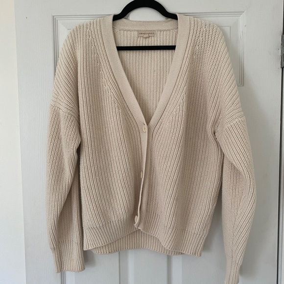 Tradlands Shelter Cardigan Birch M - Picture 6 of 7